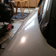 Horizontal surface is fairly oxidized